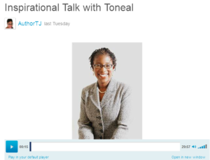 Marcie Hill's Author Interview with Toneal