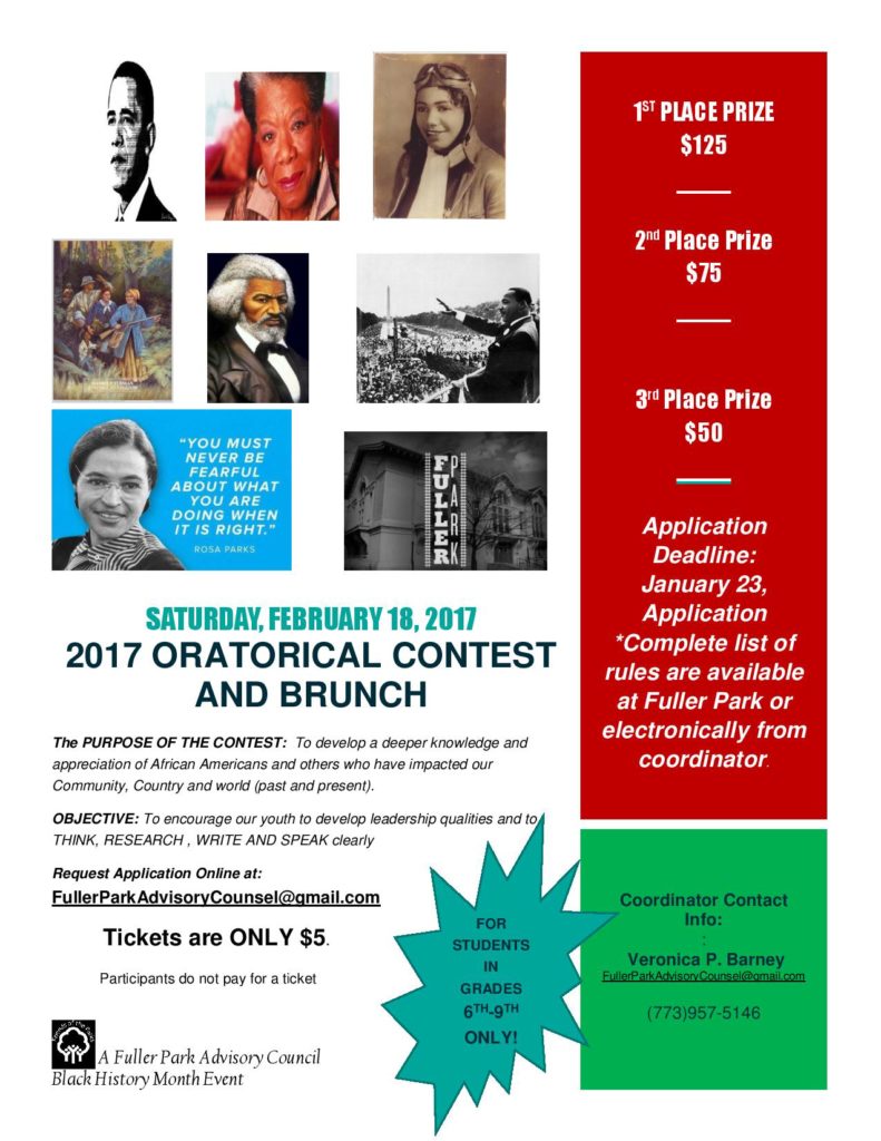 2017 Youth Oratorical Contest and Brunch