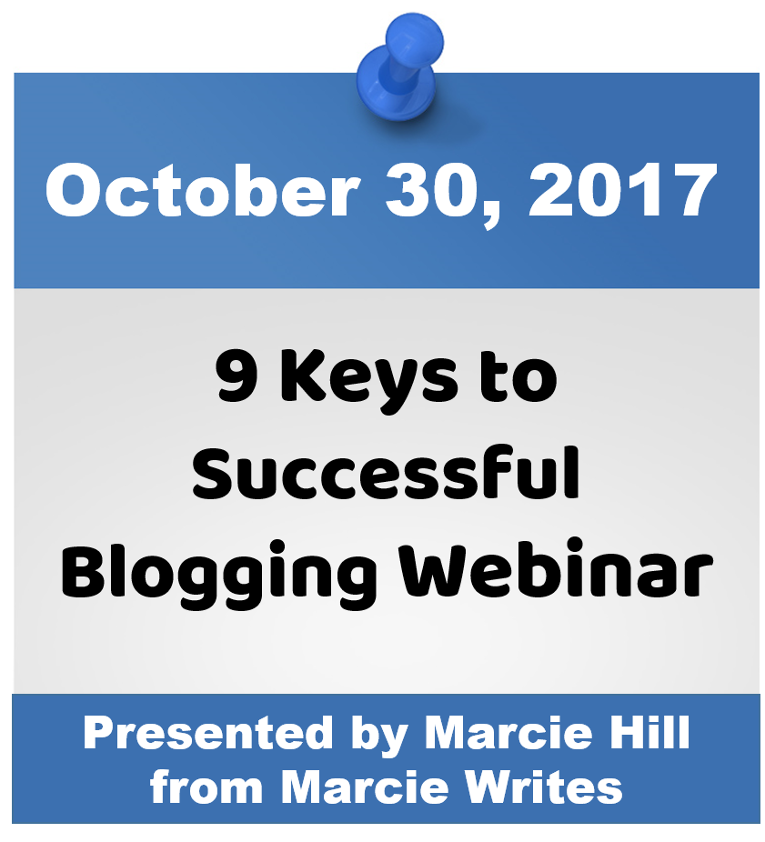 9 Keys to Successful Blogging Webinar