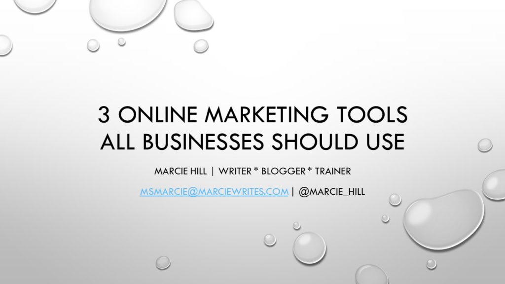 3 Online Marketing Tools All Businesses Should Use